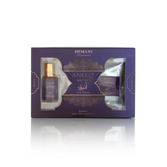 Aneeq Bakhoor & Attar Set | Hemani Herbals	