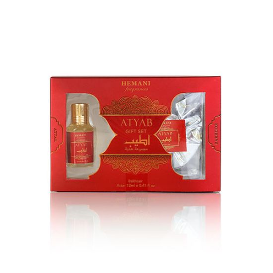  Atyab Bakhoor & Attar Gift Set | Hemani Herbals 