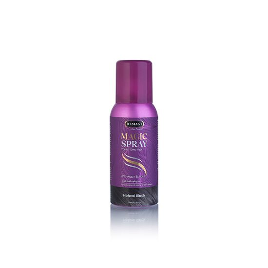 Magic Spray Instant Hair Color - Natural Black | Hemani Herbals	