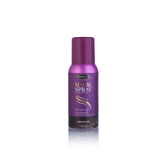 Magic Spray Instant Hair Color - Dark Brown | Hemani Herbals 