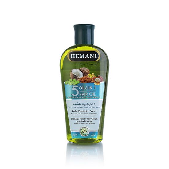 5 In 1 Herbal Hair Oil 200ml | Hemani Herbals	