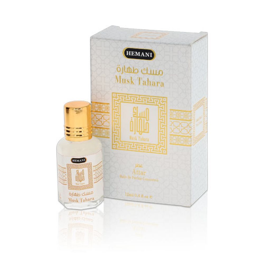 Musk Tahara Attar 12ml - Concentrated Perfume Oil | Hemani Herbals	