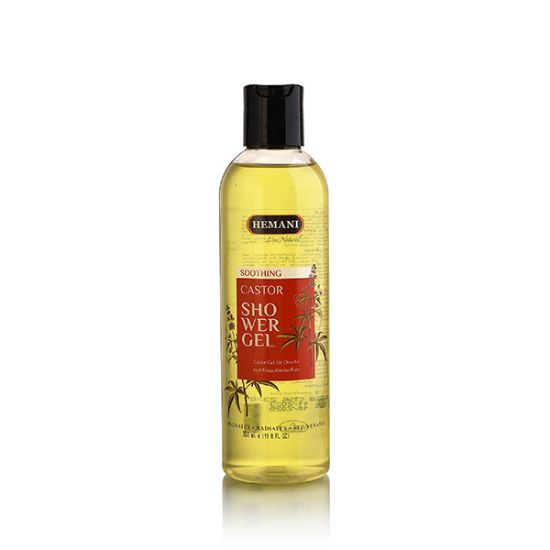 Castor Shower Gel 350ml | Hemani Herbals 