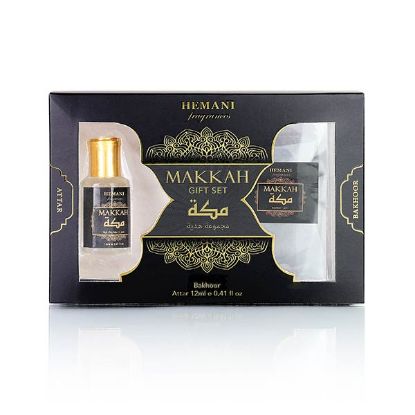 Makkah Gift Set 2in1 - Attar & Bakhoor | Hemani Herbals	