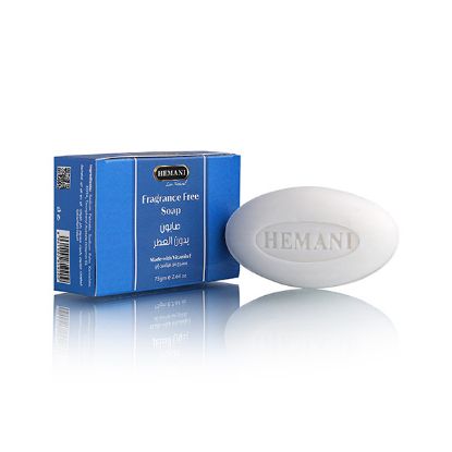 Fragrance Free Soap 75g | Hemani Herbals 