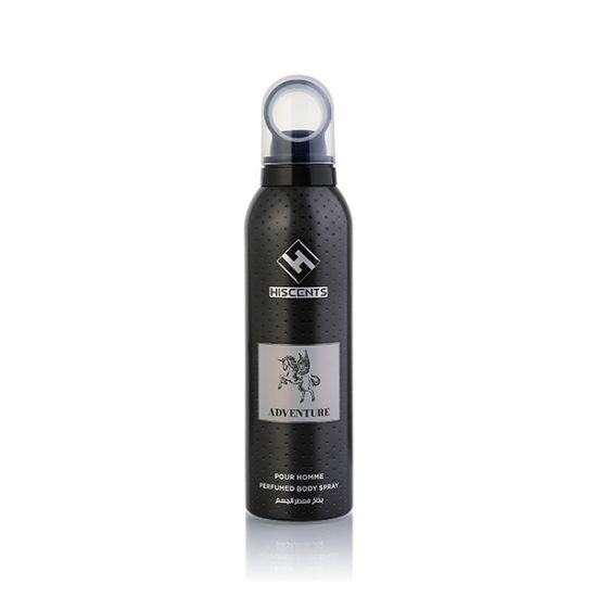 Hiscents Adventure Body Spray 200ml	