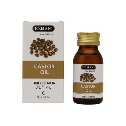 Castor Herbal Oil 30ml | Hemani Herbals	