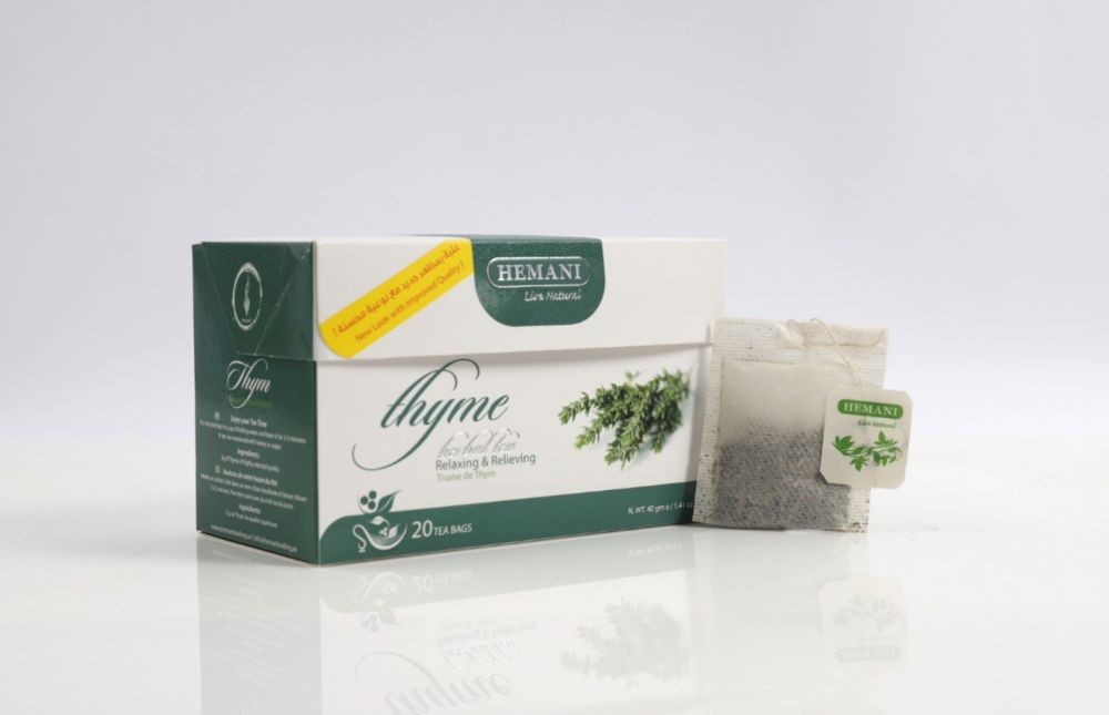 Thyme Herbal Tea - 20 Tea Bags | Hemani Herbals 