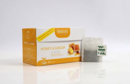Honey & Ginger Herbal Tea - 20 Tea Bags | Hemani Herbals 