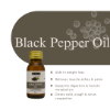 Black Pepper Herbal Oil 30ml | Hemani Herbals 