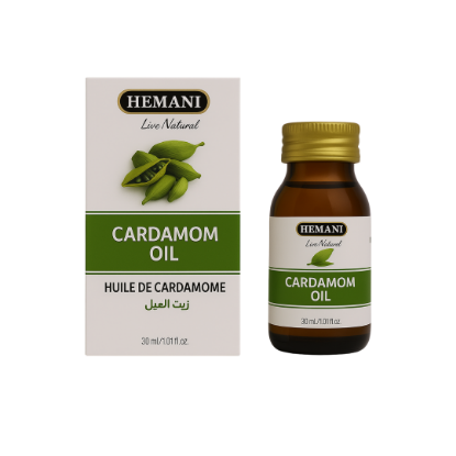 Cardamom Herbal Oil 30ml | Hemani Herbals 