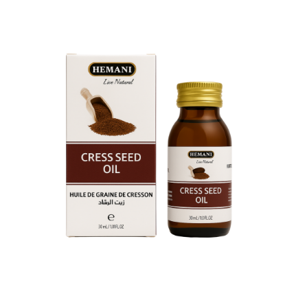  Cress Seed Herbal Oil 30ml | Hemani Herbals 