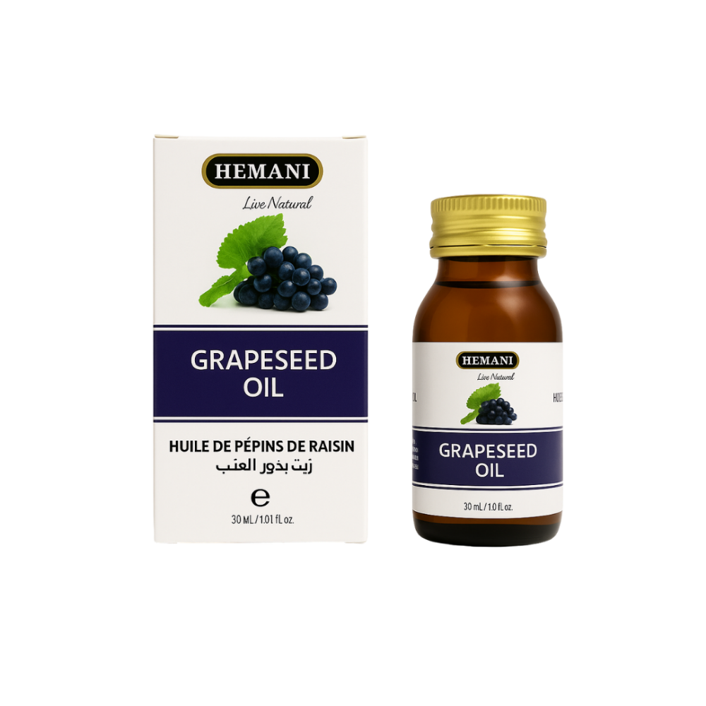 Grapeseed Herbal Oil 30ml | Hemani Herbals 