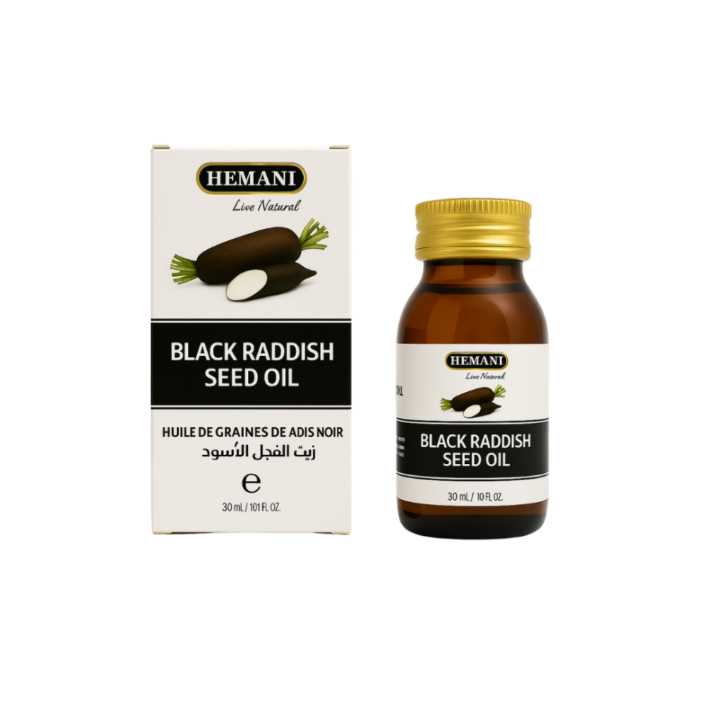  Black Raddish Herbal Oil 30ml | Hemani Herbals 