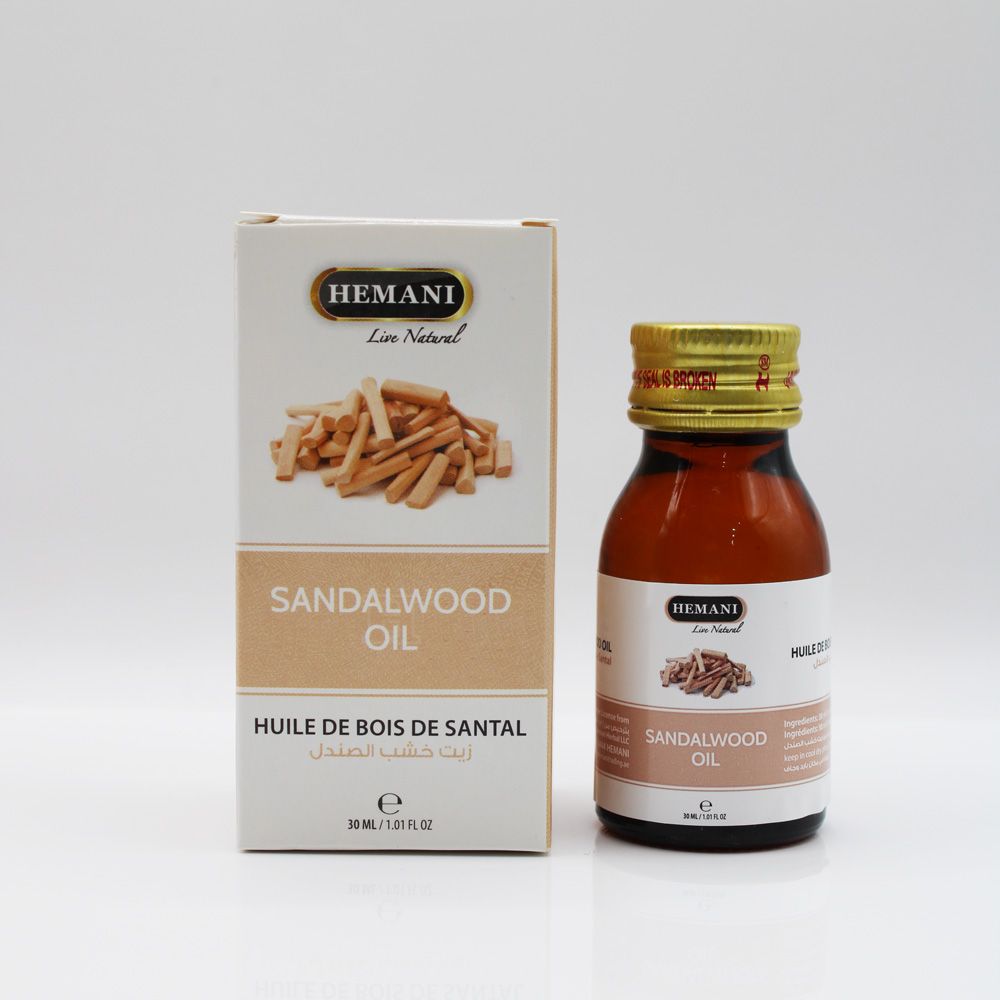 Sandalwood Herbal Oil 30ml |  Hemani Herbals 