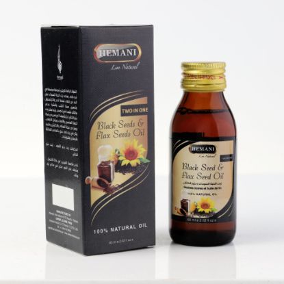 Picture of Black Seed & Flaxseed Oil 60ml