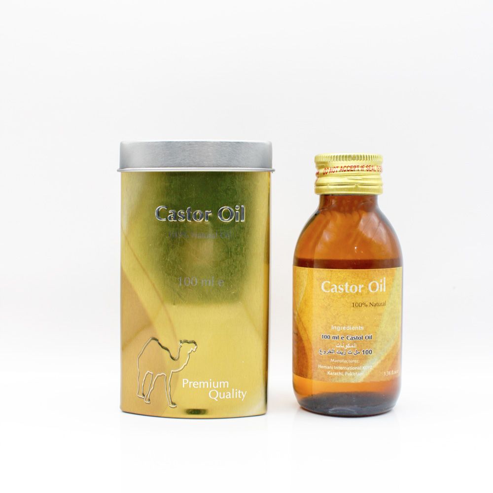 Castor Herbal Oil 100ml | Hemani Herbals 