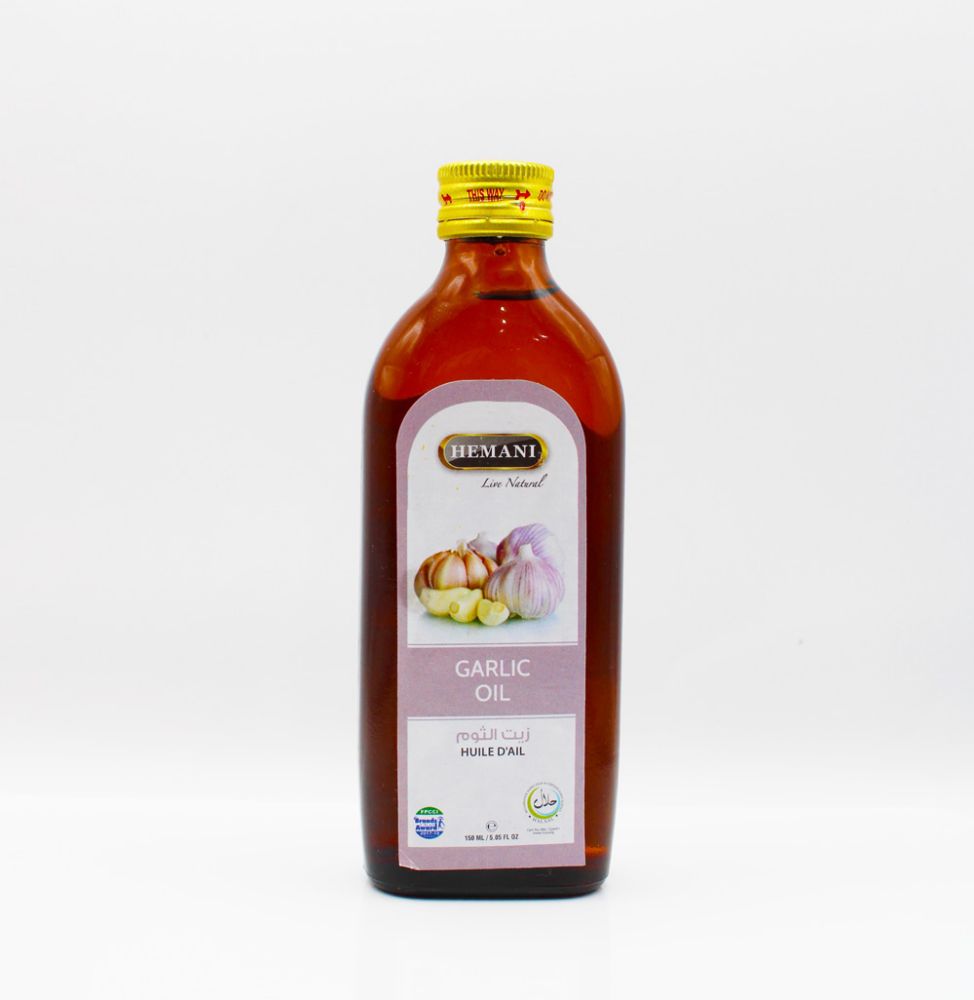Garlic Herbal Oil 150ml | Hemani Herbals 