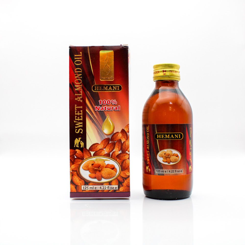 Sweet Almond Herbal Oil 125ml | Hemani Herbals 