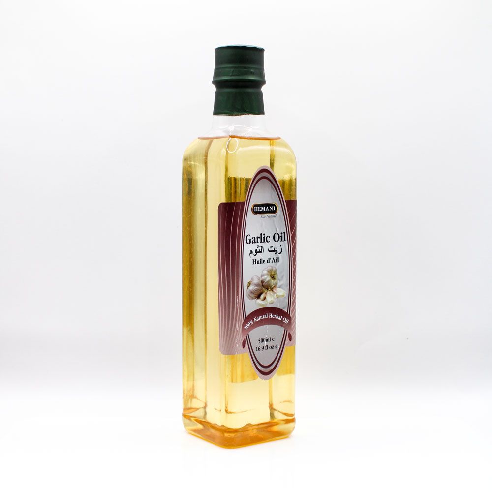 Garlic Herbal Oil 500ml | Hemani Herbals 