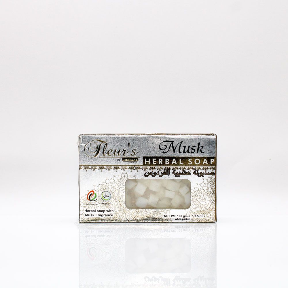 Fleurs Transparent Soap - Musk | Hemani Herbals 