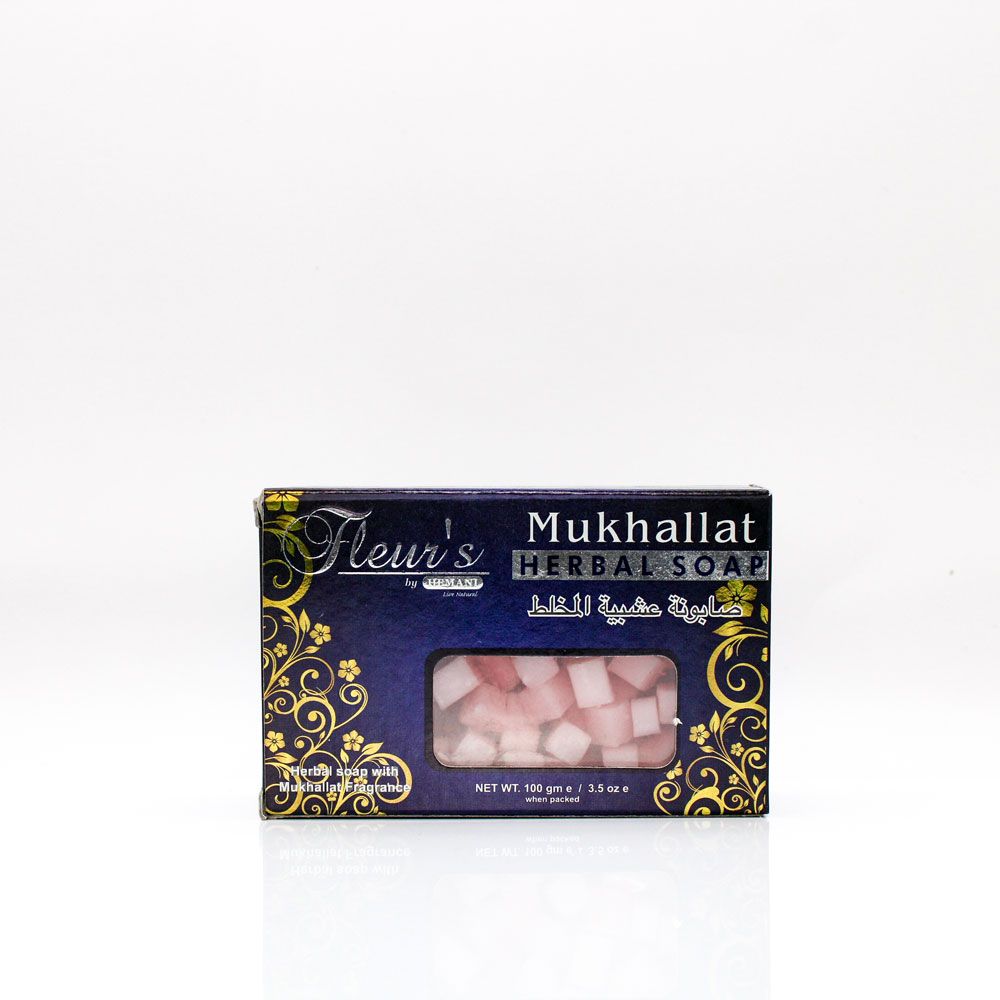 Fleurs Transparent Soap - Mukhallat | Hemani Herbals