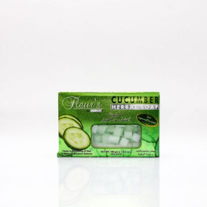 Fleurs Transparent Soap - Cucumber | Hemani Herbals 