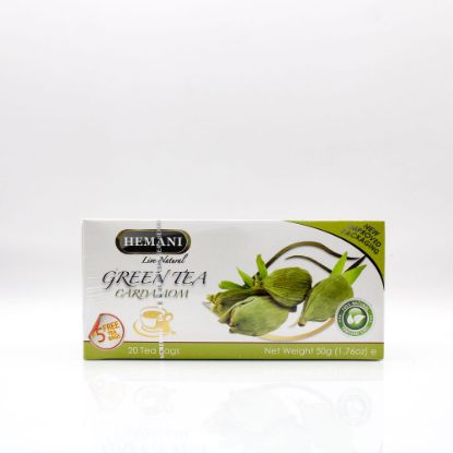 Cardamom Green Tea - 20 Tea Bags | Hemani Herbals 