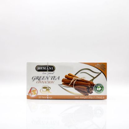 Cinnamon Green Tea - 20 Tea Bags | Hemani Herbals 