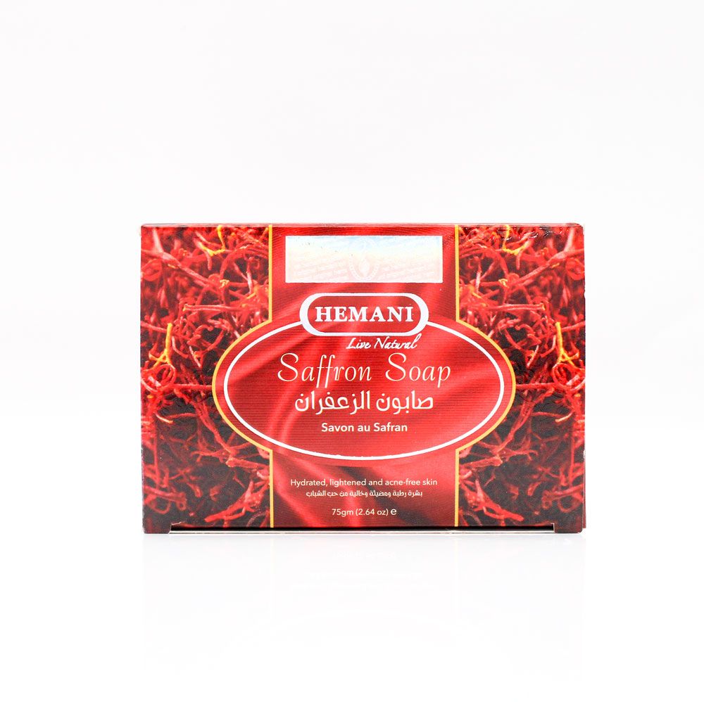 Saffron Soap 75g | Hemani Herbals 