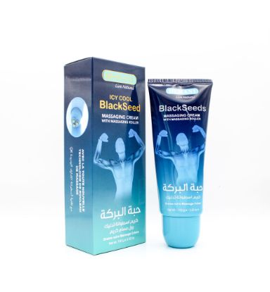 Picture of Black Seed Icy Pain Relief Roll On Massaging Cream 100ml