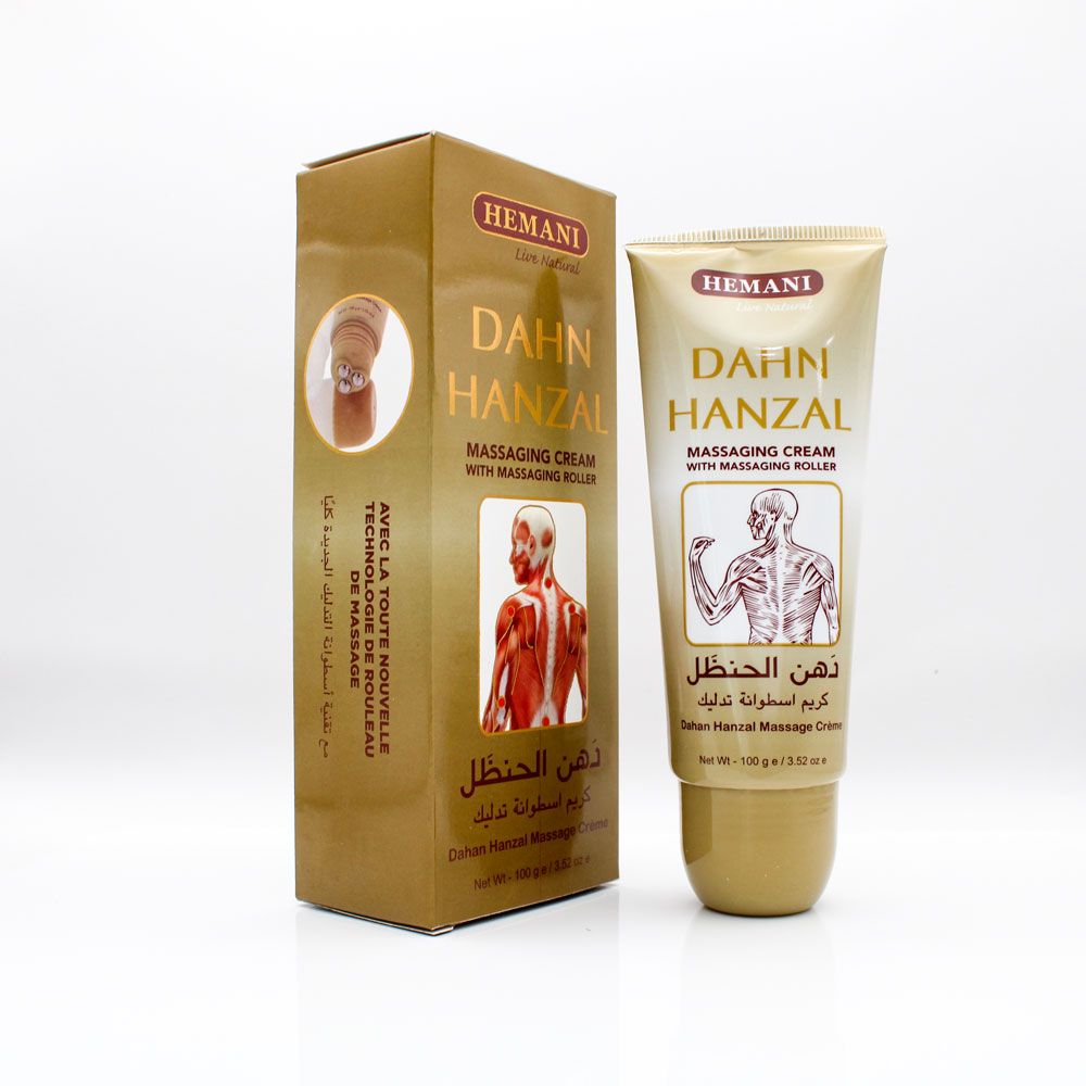 Dahn Hanzal Massage Cream with Roller 100g | Hemani Herbals