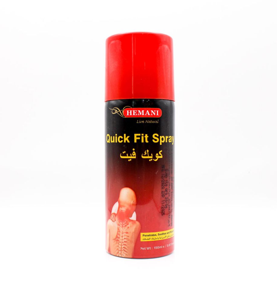Quick Fit Pain Relief Spray 150ml | Hemani Herbals 