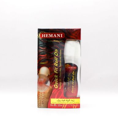 Pain Relief Roll On Masage Oil - Quick Fit | Hemani Herbals 