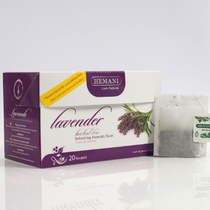 Lavender Herbal Tea - 20 Tea Bags | Hemani Herbals	