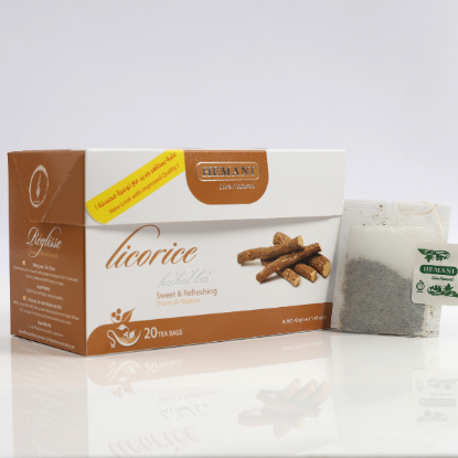 Licorice Herbal Tea - 20 Tea Bags | Hemani Herbals	