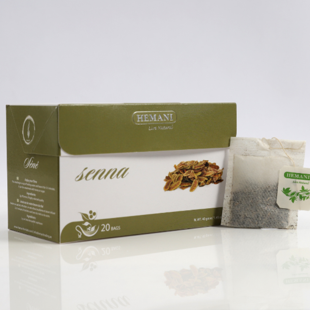 Senna Herbal Tea - 20 Tea Bags | Hemani Herbals 