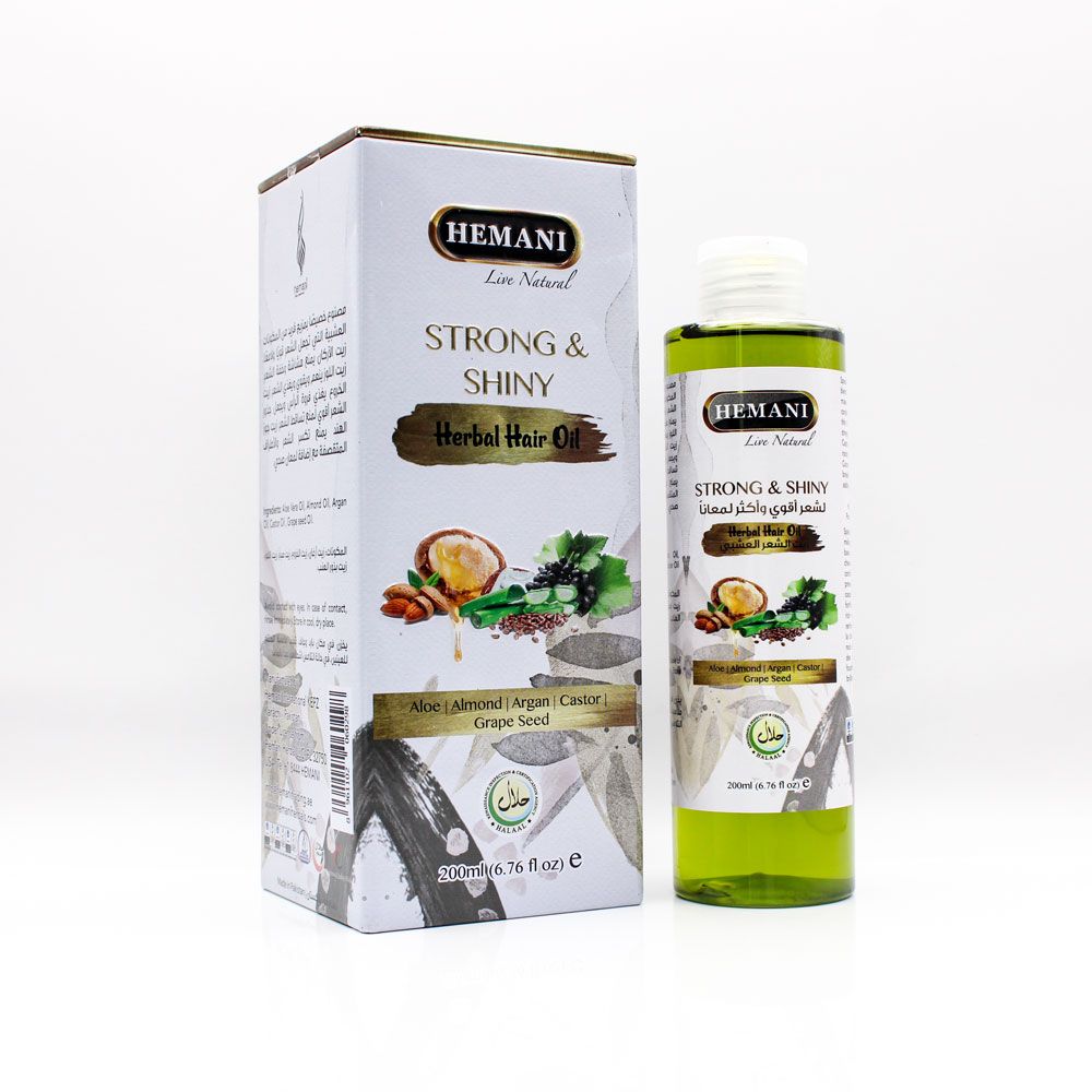 Picture of  Strong & Shiny Herbal Hair Oil 200ml