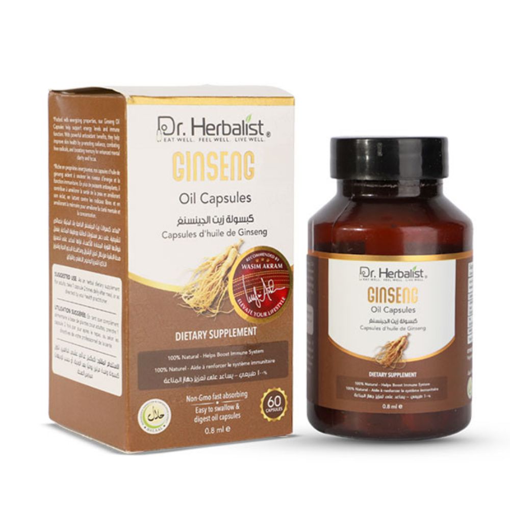 Dr. Herbalist Ginseng Oil Capsules	