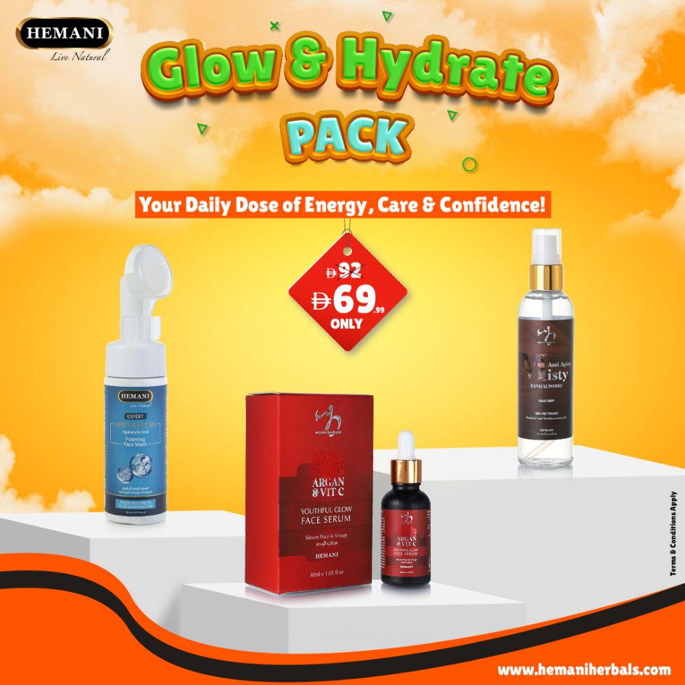 Picture of Glow & Hydrate Pack - Back to School Bundle