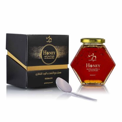 Picture of Honey 24K Gold Flakes With Bulgarian Rose 370gm