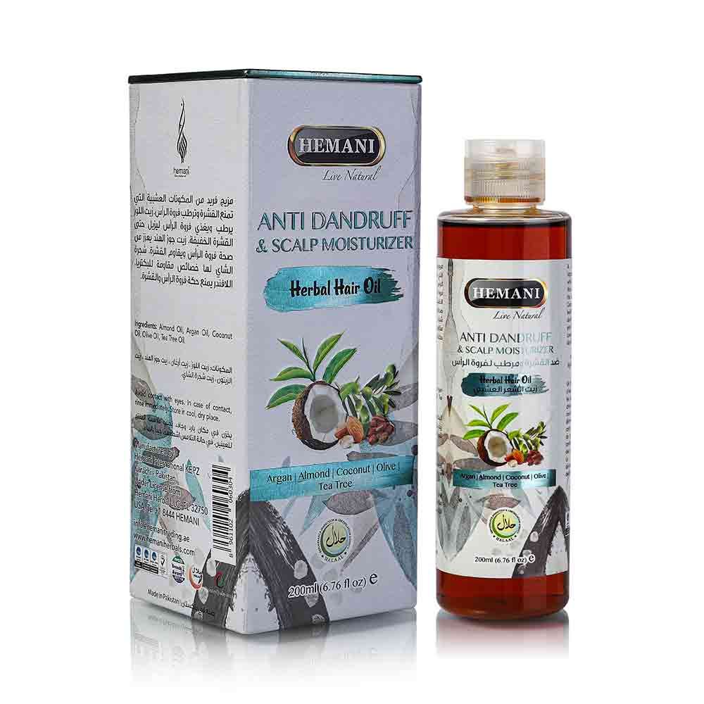Picture of Anti Dandruff & Scalp Moisturizer Herbal Hair Oil 200ml
