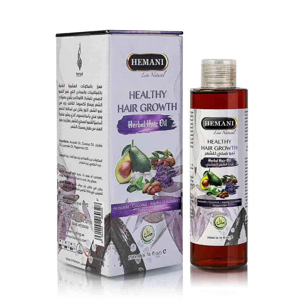 Picture of Healthy Hair Growth Herbal Hair Oil 200ml