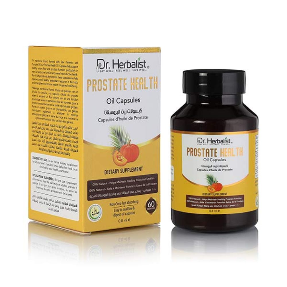 Dr. Herbalist Prostate Health Oil Capsules